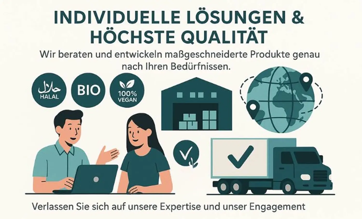 Individuelle Lösungen und höchste Qualität